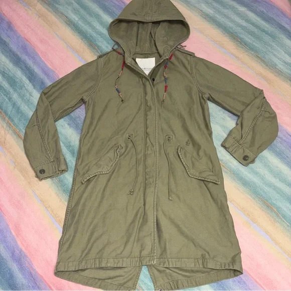 Denim & Supply by Ralph Lauren Fishtail Parka coat size M Y2K